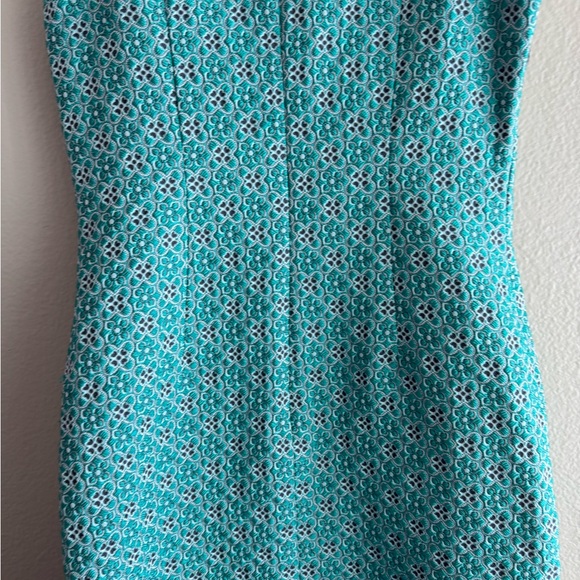 Banana Republic Sleeveless Floral Sheathe Knee-Length Dress - Size 2 - Picture 3 of 9